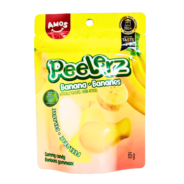 Peelerz Gummy Candy Banana 65g