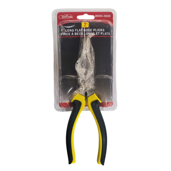 Wellson Long Flat Nose Pliers 7"