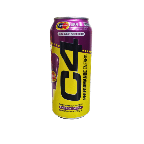 C4 Popsicle Grape Zero Sugar 12x473ml