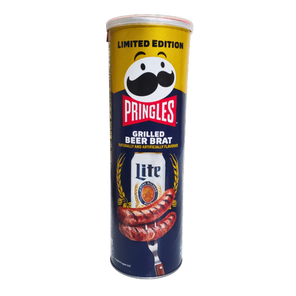 Pringles Grilled Beer Brat Limited Edition 158g