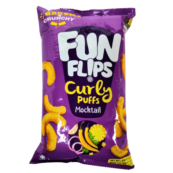 Fun Flips Curly Puffs Mocktail 60g