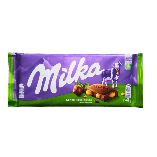 Milka Whole Hazelnut 90g