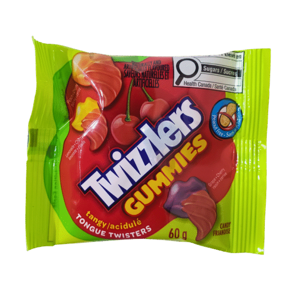 Twizzlers Gummies Tangy 18X60G