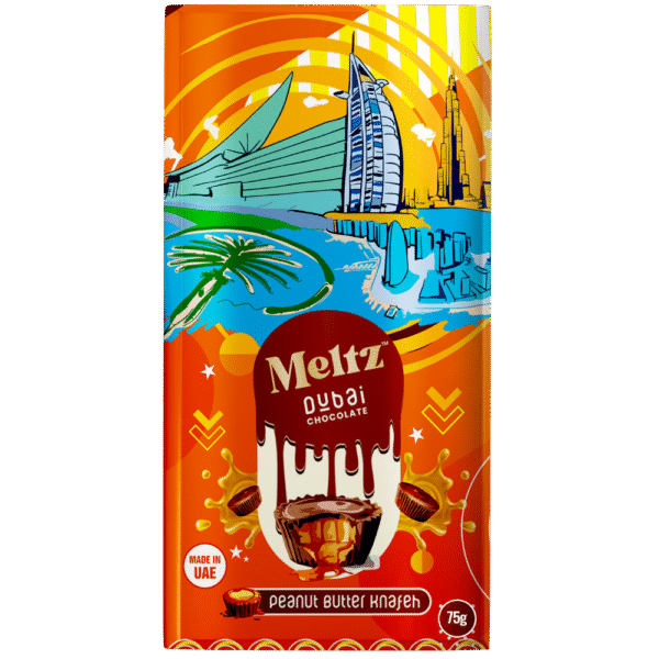 Meltz Dubai Chocolate Peanut Butter Knafeh 75g