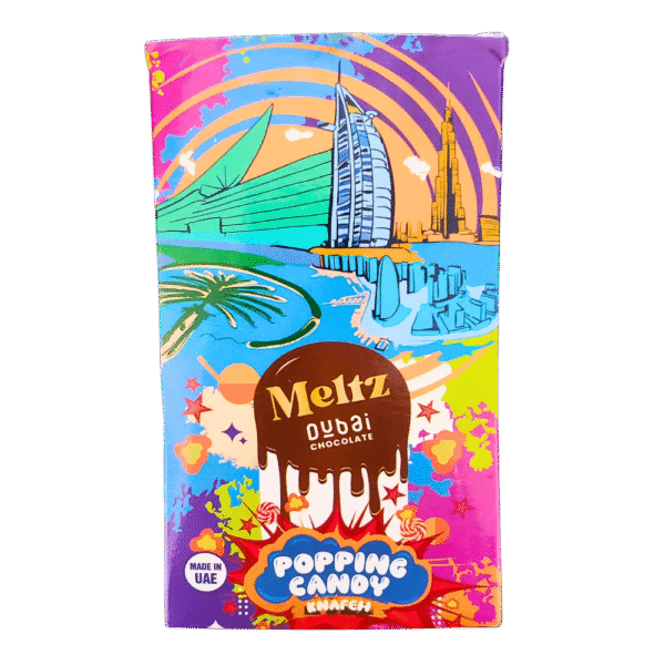 Meltz Dubai Chocolate Popping Candy Knafeh 75g
