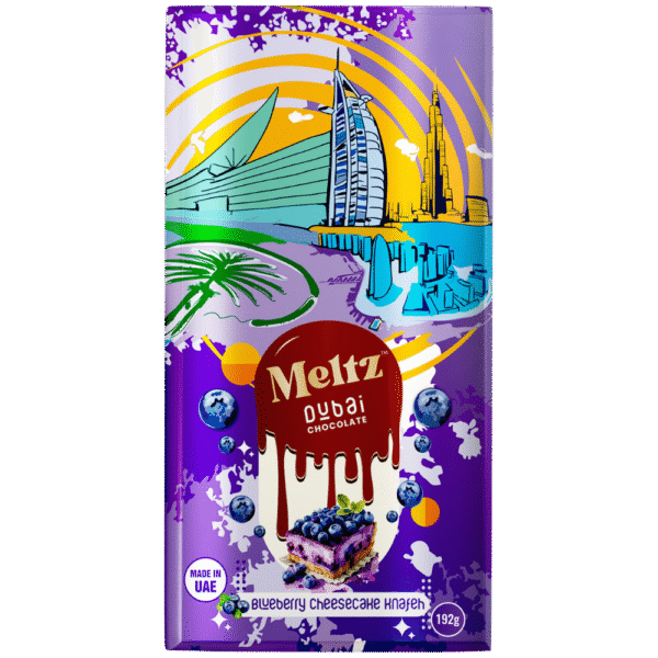 Meltz Dubai Chocolate Blueberry Cheesecake Knafeh 192g