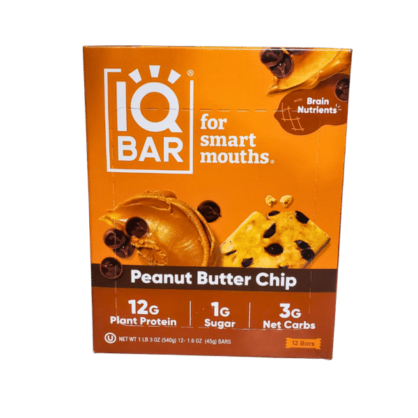 IQ Protein Bar Peanut Butter Chip 12X45g