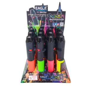 Eagle Torch Pen Neon Lighter 12ct