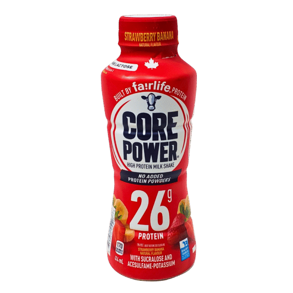 Core Power Protein Shake Strawberry Banana 12X414ml
