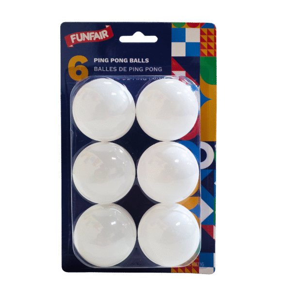 Ping Pong Balls 6pk
