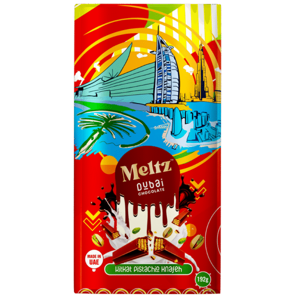 Meltz Dubai Chocolate Kitkat Pistachio Knafeh 192g