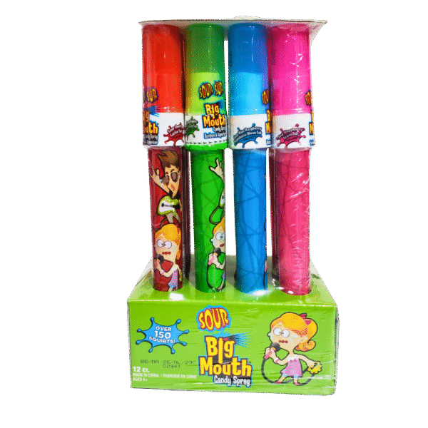 Big Mouth Sour Candy Spray 12X20ml