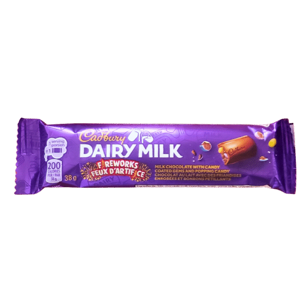 Cadbury Dairy Milk Fireworks 24X38g
