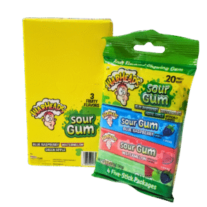Warheads Sour Gums 4pack 10ct