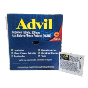 Advil Ibuprofen 50X2Tablets