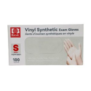 Vinyl Synthetic Exam Gloves Small 100ct