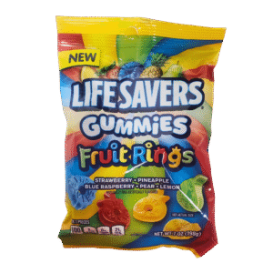 Lifesavers Gummies Fruit Rings 198g