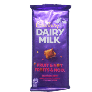 Cadbury Dairy Milk Fruit & Nut Bar 180g