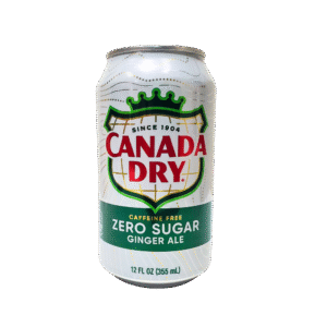 Canada Dry Zero Sugar Ginger Ale 12x355ml