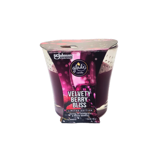 Glade Candle Velvety Berry Bliss 96g