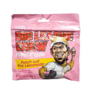 Big League Chew Punch Out Pink Lemonade 12ct