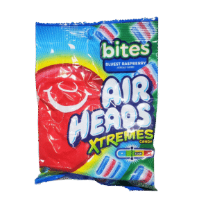 Air Heads extreme Bites Bluest Raspberry 170g