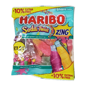 Haribo Soda Twist Zing 142g