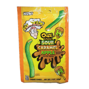 Warheads Ooze Chewz Sour Caramel Apple 85g