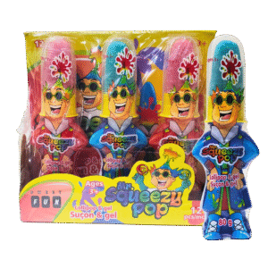 Mr Squeezy Pop 12x80g