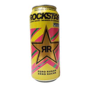 Rockstar Mango Strawberry Zero Sugar 12x473ml