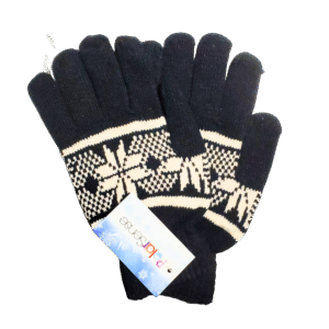 Winter Gloves Snowflake Regular Assorted