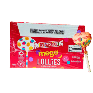 Rockets Mega Lollies 24ct