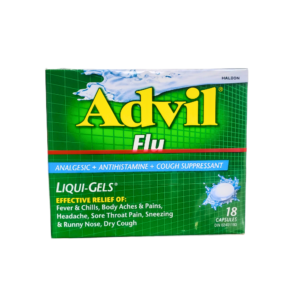 Advil Flu Liqui-Gels 18Capsules