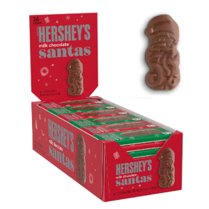 Hershey's Milk Chocolate Santa 36X34g Limited Time