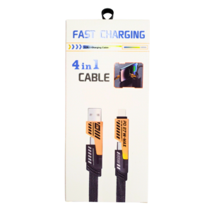 Fast Charging 4 in 1 cable