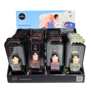 Aroma Wood Car Freshener Assorted 24x7ml