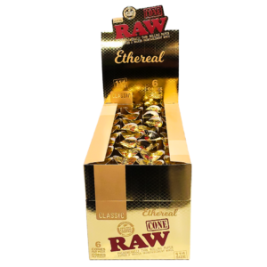 Raw Ethereal Classic 1-1/4 Cones 6Pck 32ct