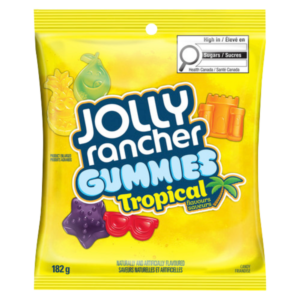 Jolly Ranchers Gummies Tropical 182g