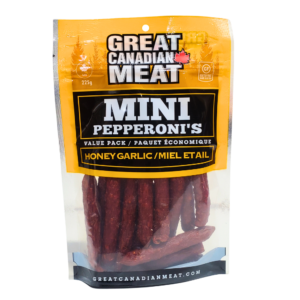 Great Canadian Meat Mini Pepperoni Honey Garlic 225g