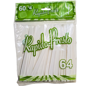 Plastic Butter Knives 64ct