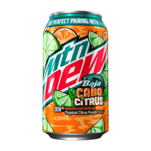 Mountain Dew Baja Cabo Citrus 12X355ml