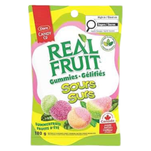 Real Fruit Gummies Sours 180g