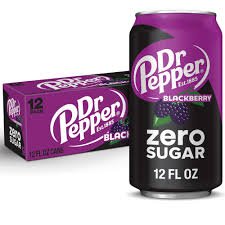 Dr Pepper Blackberry Zero 12x355ml