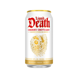Liquid Death Cherry Obituary 4x6x355ml