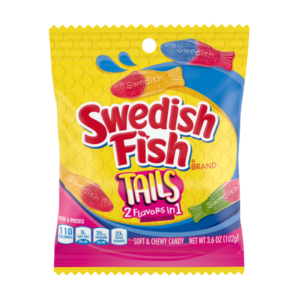 Sour Patch Kids Swedish fish tails 102g