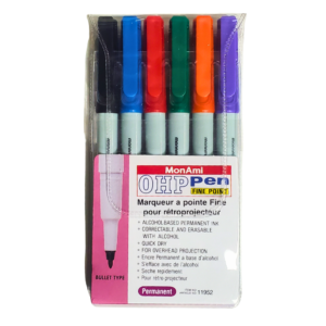 0HP Permanent Pen 6ct