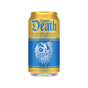 Liquid Death Blueberry Buzzsaw 4x6x355ml