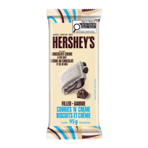 Hershey's Bar Cookies n Creme Filled Chocolate 95G