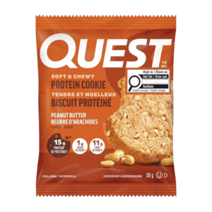 QUEST PROTEIN COOKIE PEANUT BUTTER  12X58G