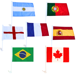 Fifa Car Flag 14ct Assorted (2 each)
